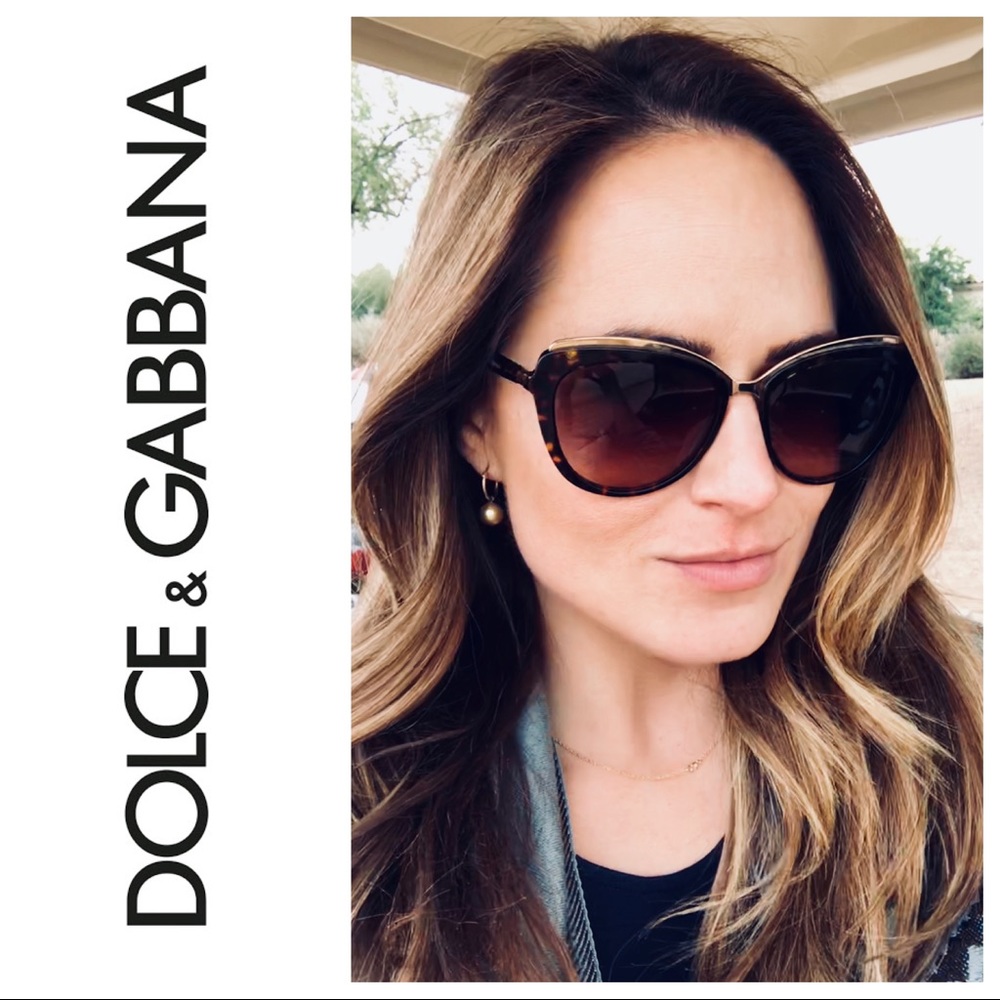 Dolce & Gabbana Cat Eye Sunglasses